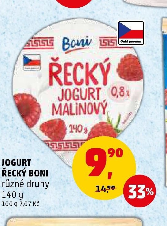 Jogurt řecký Boni