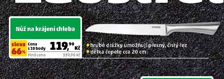 Nůž na krájení chleba