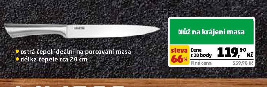 Nůž na krájení masa