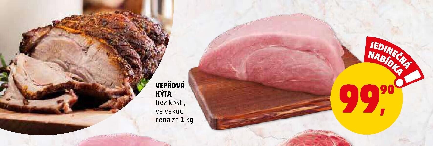 VEPŘOVÁ KÝTA bez kosti