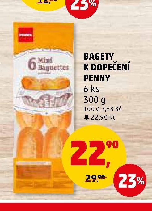 BAGETY K DOPEČENÍ PENNY