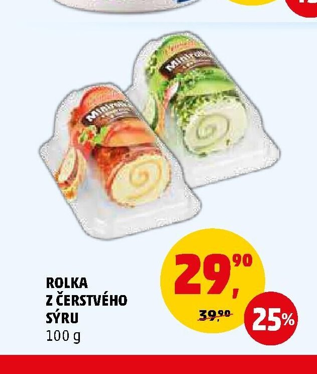 Rolka z čerstvého sýru