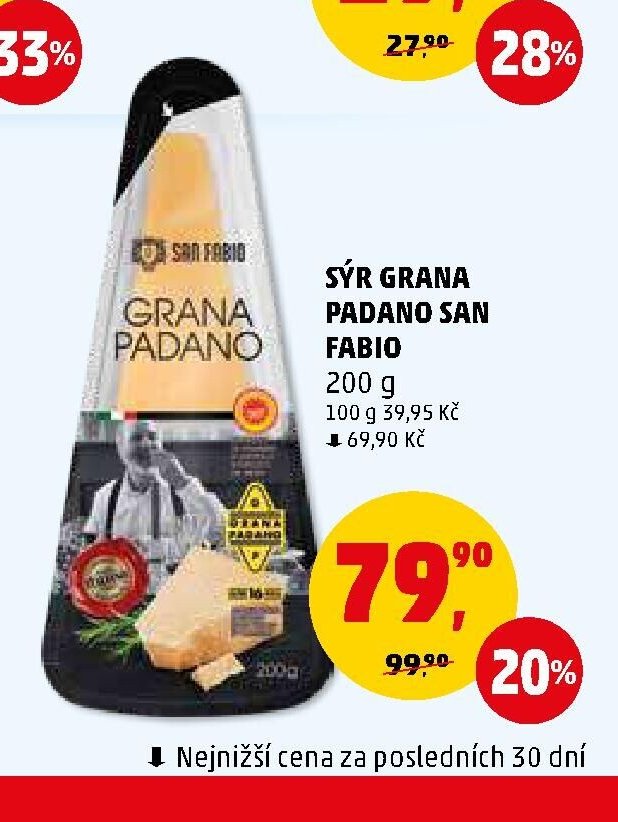Sýr Grana Padano San Fabio