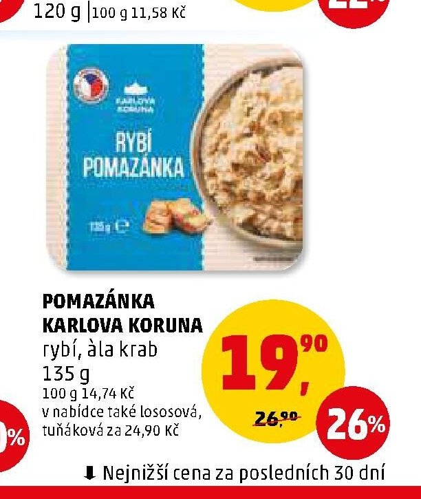 POMAZÁNKA KARLOVA KORUNA