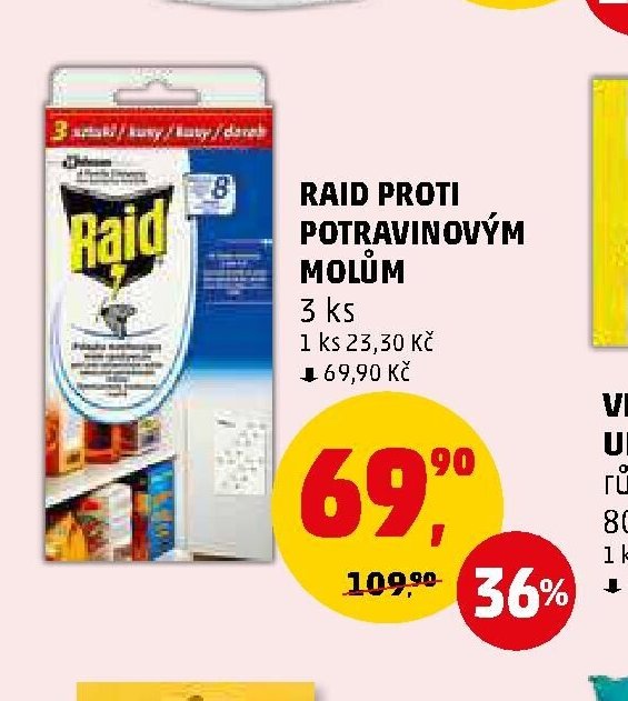 RAID PROTI POTRAVINOVÝM MOLŮM