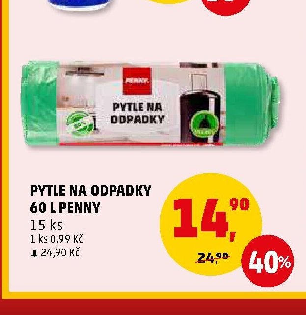 PYTLE NA ODPADKY 60 L PENNY