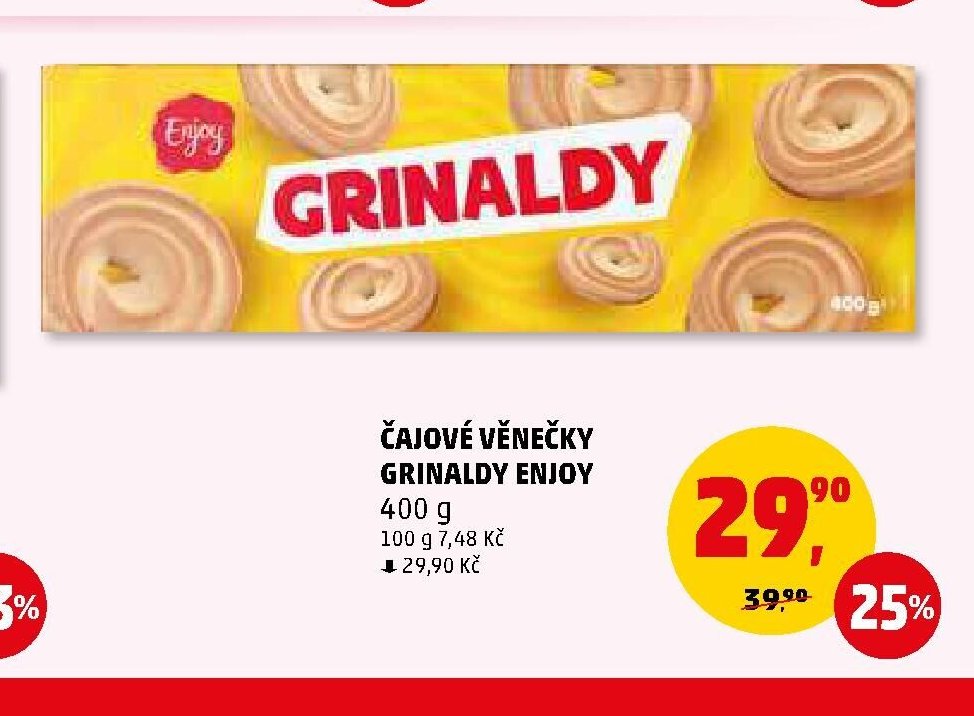 Čajové věnečky Grinaldy Enjoy