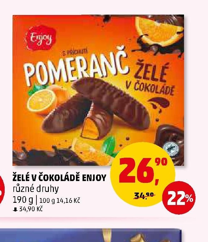 Želé v čokoládě Enjoy