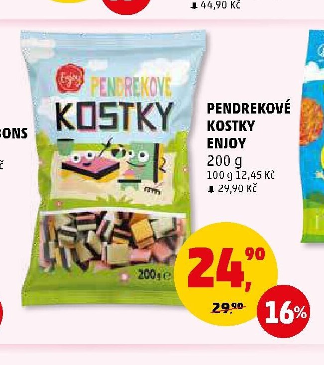 Pendrekové kostky Enjoy