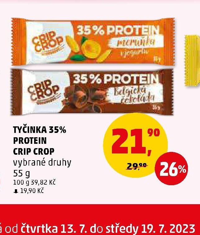 Tyčinka 35% Protein Crip Crop
