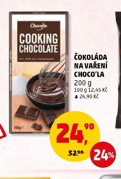 ČOKOLÁDA NA VAŘENÍ CHOCO'LA