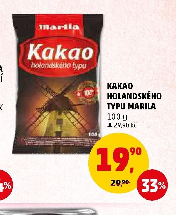 KAKAO HOLANDSKÉHO TYPU MARILA