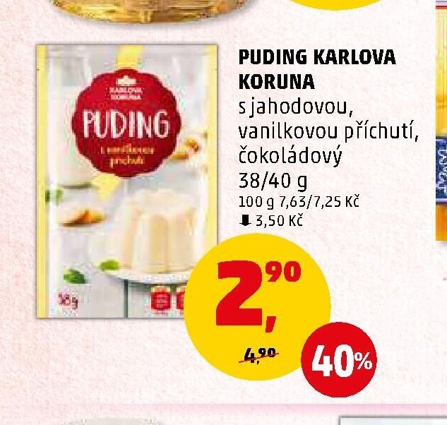 PUDING KARLOVA KORUNA
