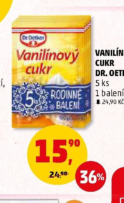 VANILÍNOVÝ CUKR DR. OETKER