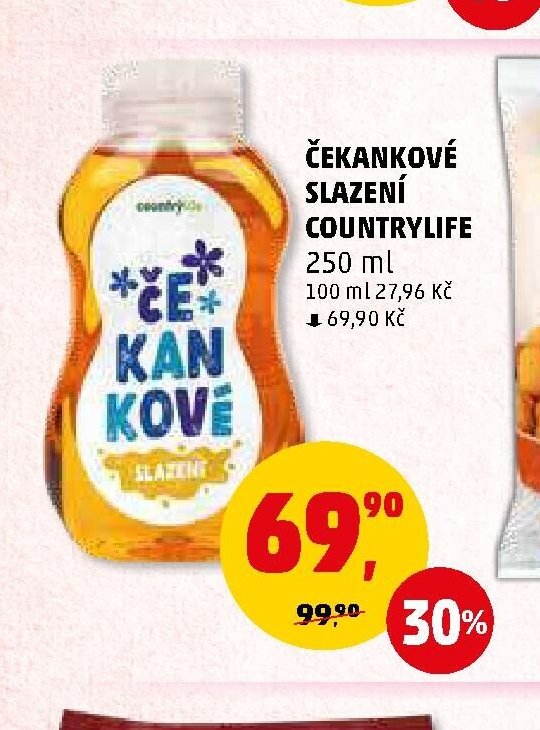 ČEKANKOVÉ SLAZENÍ COUNTRYLIFE