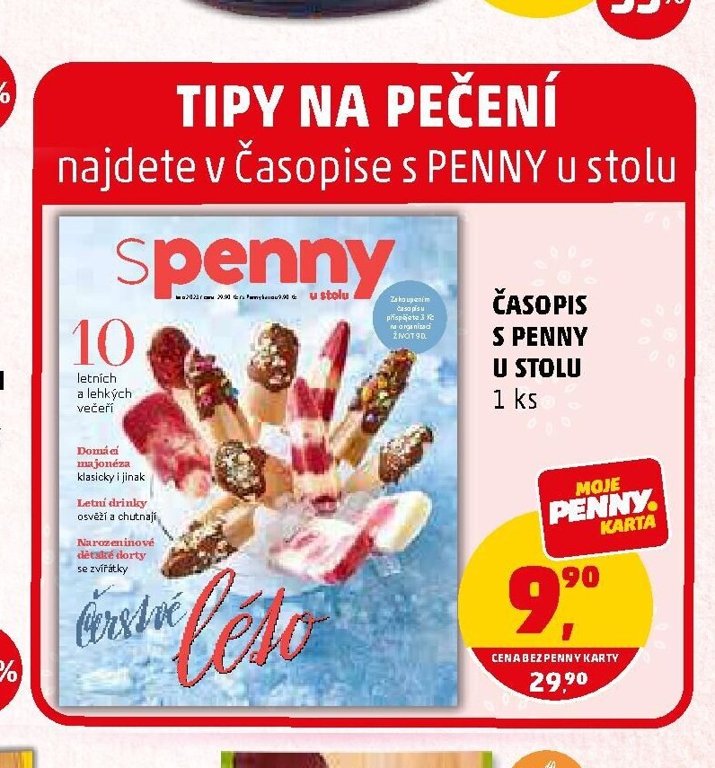 ČASOPIS S PENNY U STOLU