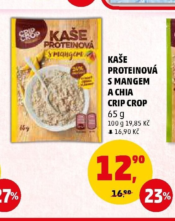 KAŠE PROTEINOVÁ S MANGEM A CHIA CRIP CROP