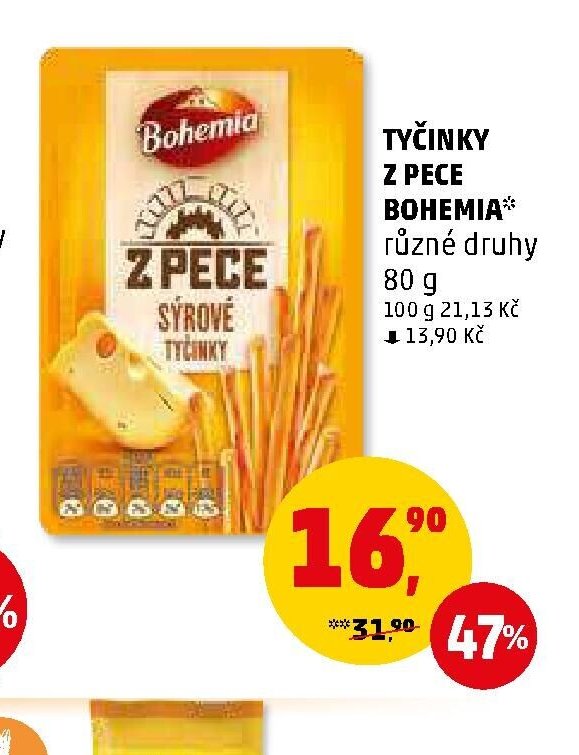Tyčinky Z Pece Bohemia