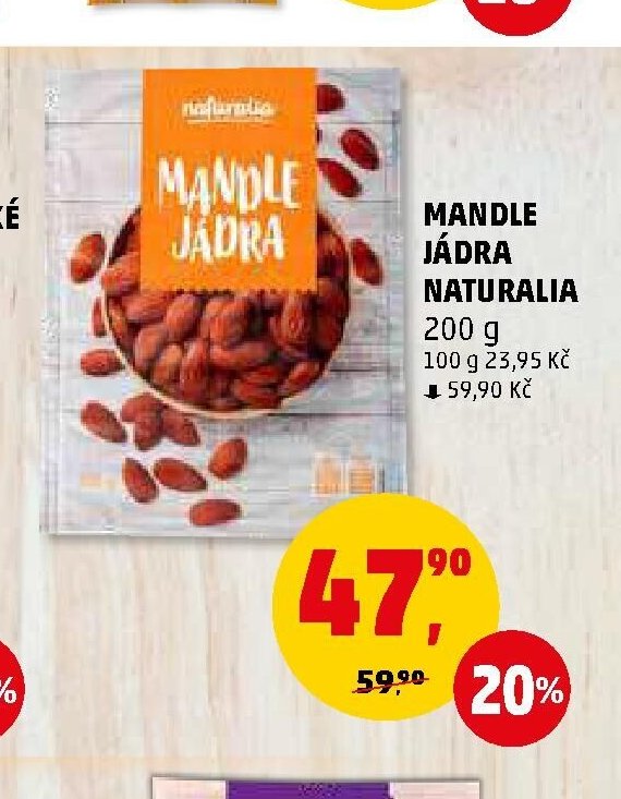 Mandle jádra Naturalia