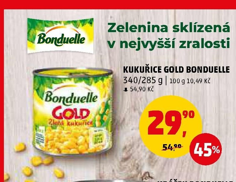 KUKUŘICE GOLD BONDUELLE