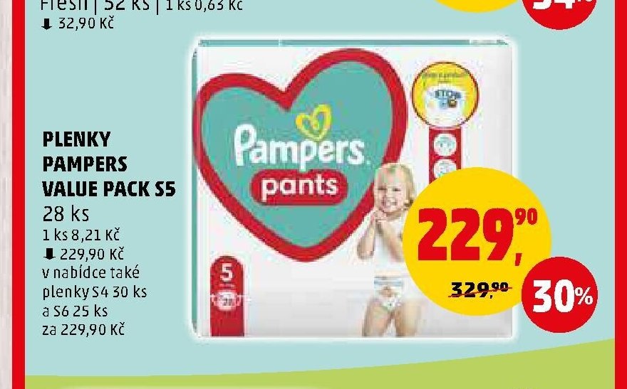 PLENKY PAMPERS VALUE PACK S5