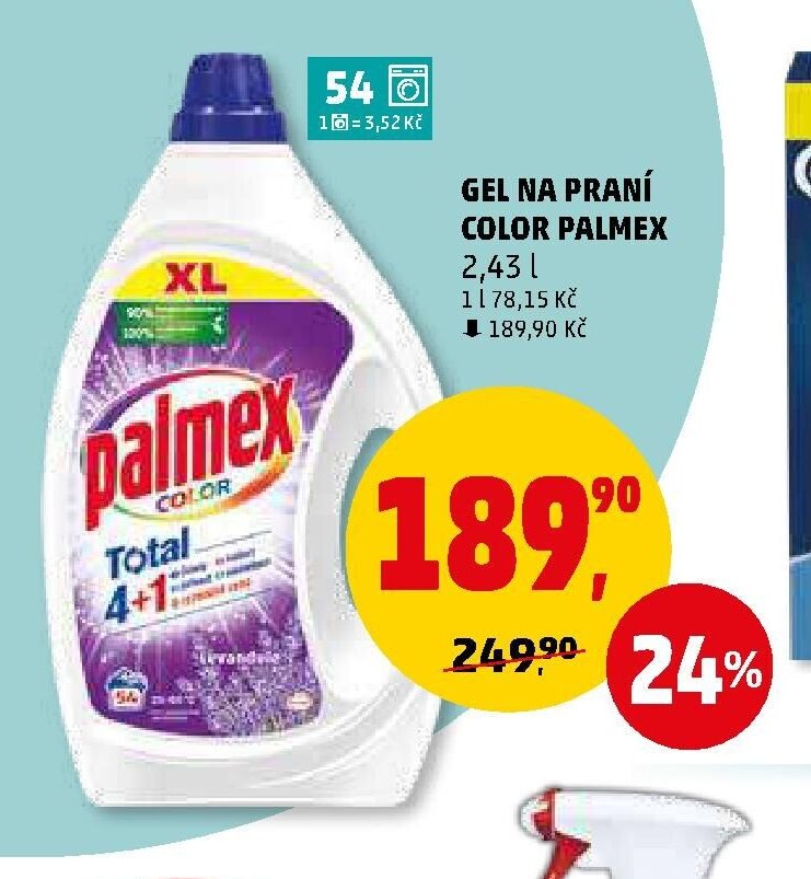 Gel na praní Color Palmex