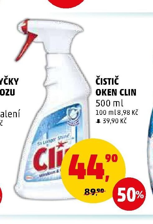 Čistič Oken Clin