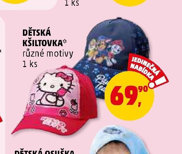 DĚTSKÁ KŠILTOVKA