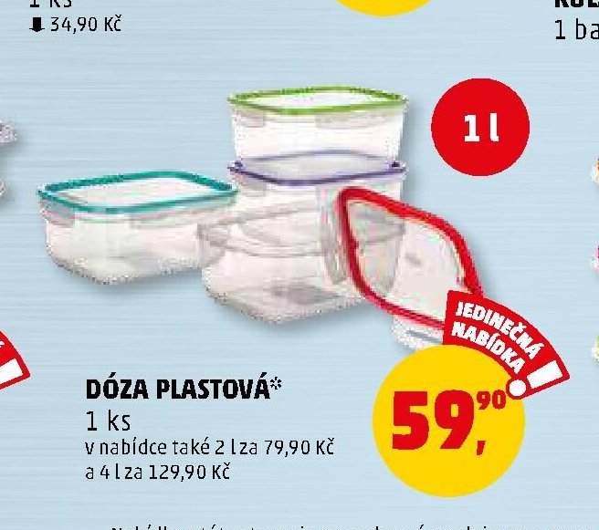 DÓZA PLASTOVÁ