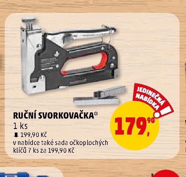 RUČNÍ SVORKOVAČKA
