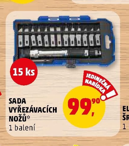 SADA VYŘEZÁVACÍCH NOŽŮ