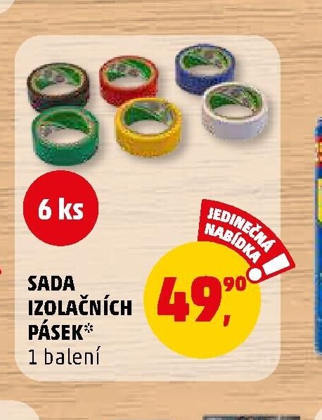 SADA IZOLAČNÍCH PÁSEK
