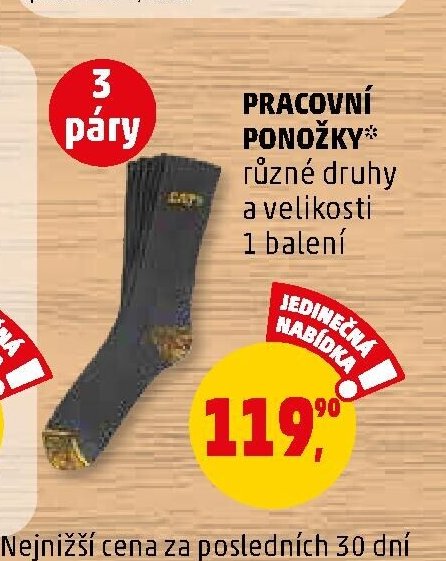 PRACOVNÍ PONOŽKY