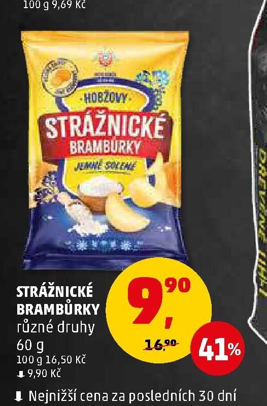 STRÁŽNICKÉ BRAMBŮRKY různé druhy 60 g
