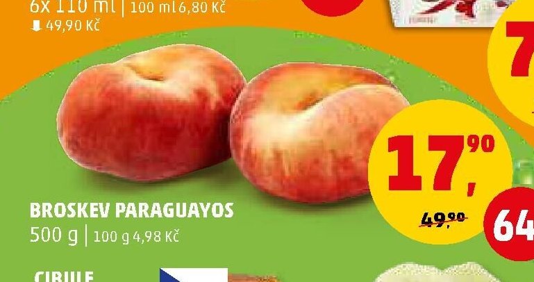Broskev paraguayos