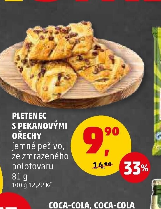Pletenec s pekanovými ořechy 81 g