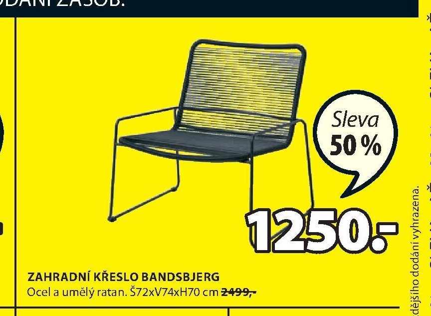 Zahradní křeslo BANDSBJERG
