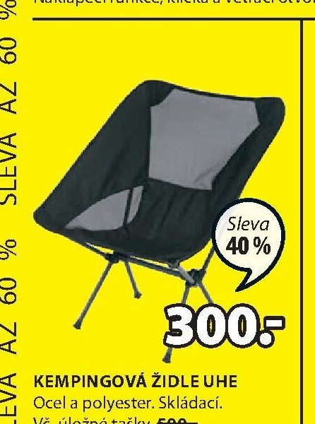 Kempingová židle UHE