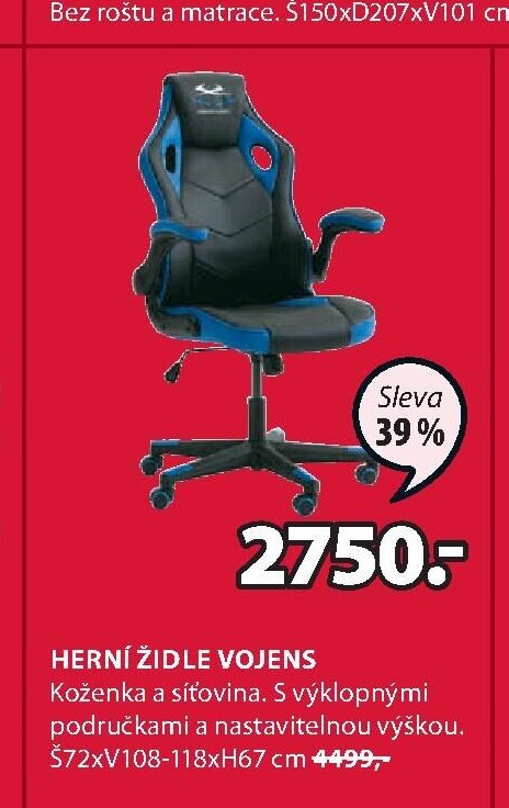 Herní židle Vojens