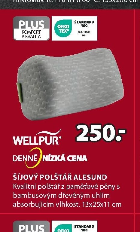 ŠÍJOVÝ POLŠTÁŘ ALESUND