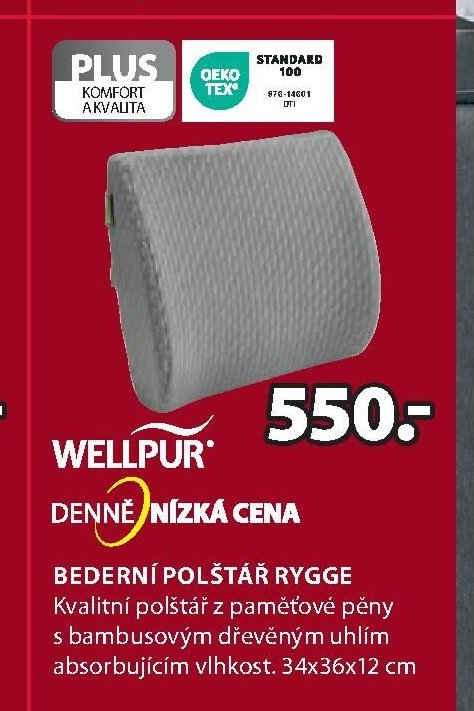 BEDERNÍ POLŠTÁŘ RYGGE