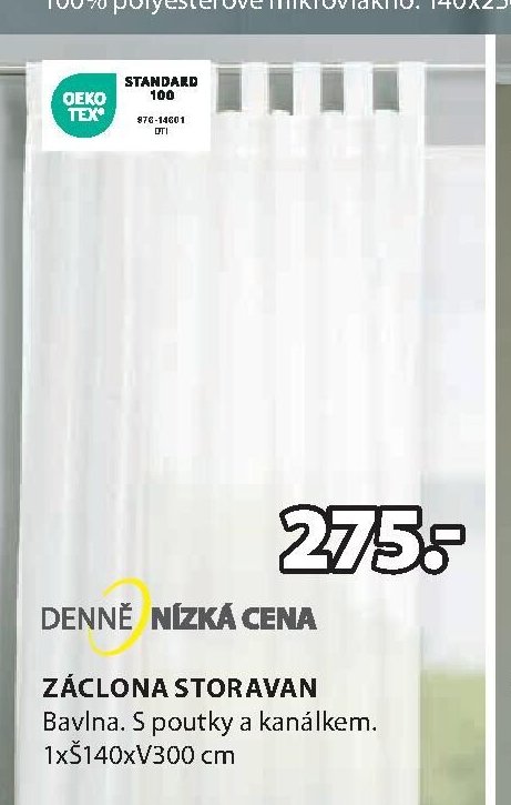 Záclona STORAVAN