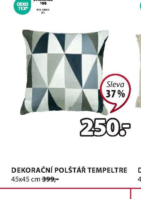 DEKORAČNÍ POLŠTÁŘ TEMPELTRE