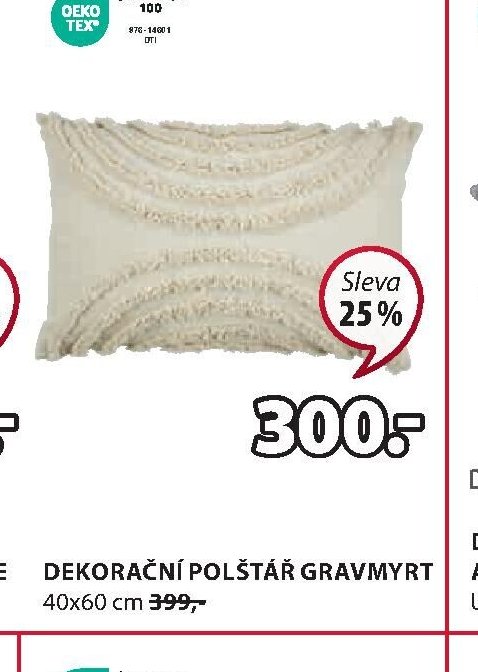 DEKORAČNÍ POLŠTÁŘ GRAVMYRT
