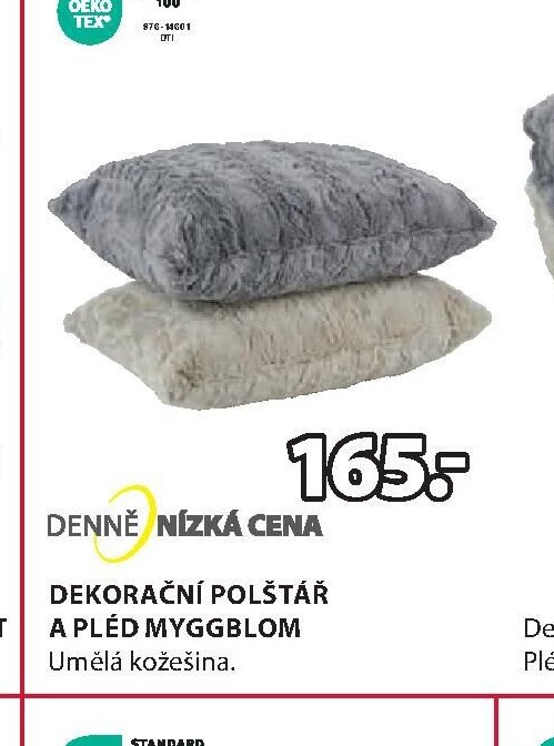 DEKORAČNÍ POLŠTÁŘ MYGGBLOM