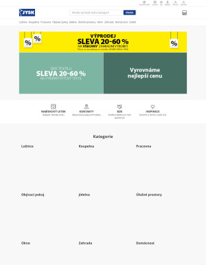 aktuální leták Jysk 15.8.2023-21.8.2023