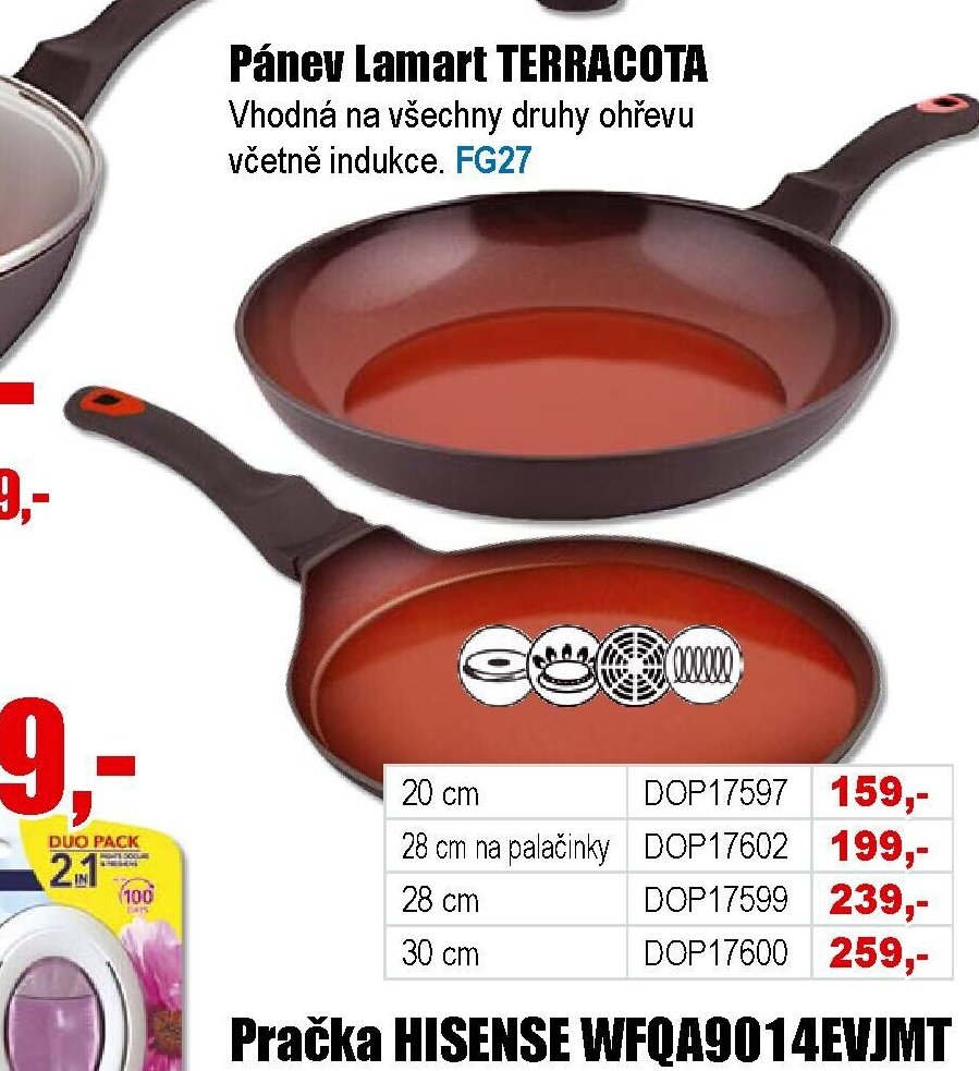 Pánev Lamart TERRACOTA
