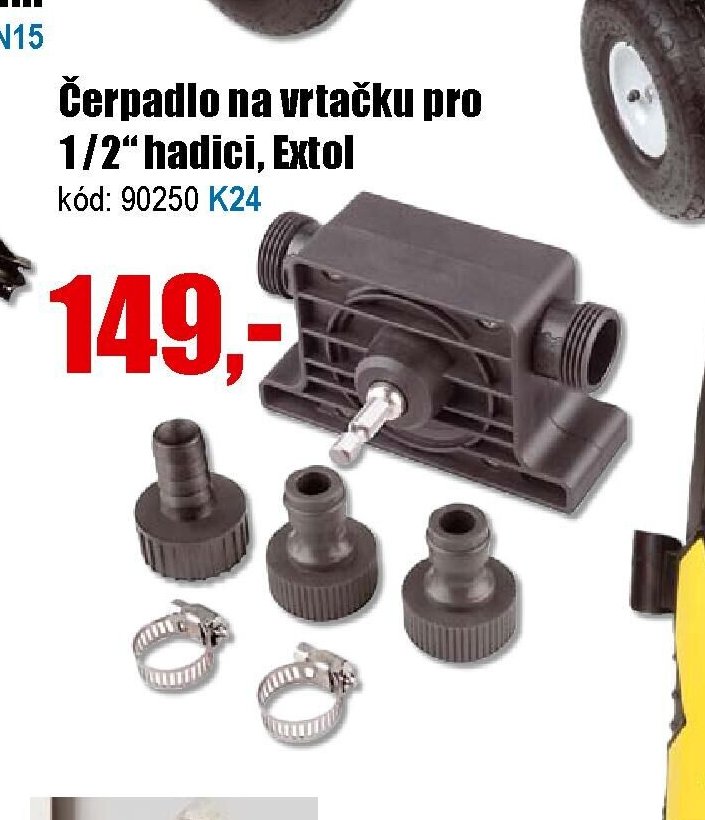 Čerpadlo na vrtačku pro 1/2