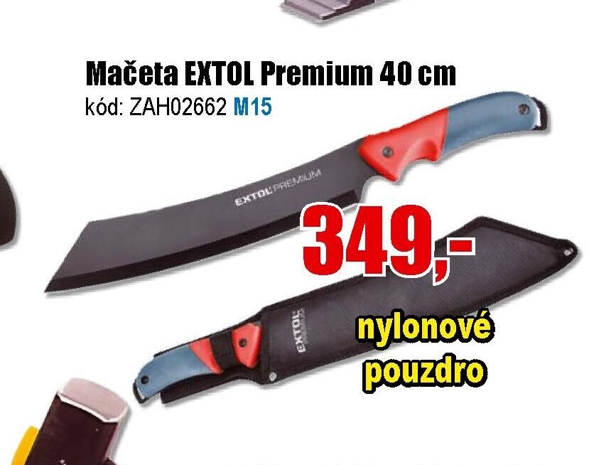 Mačeta EXTOL Premium 40 cm