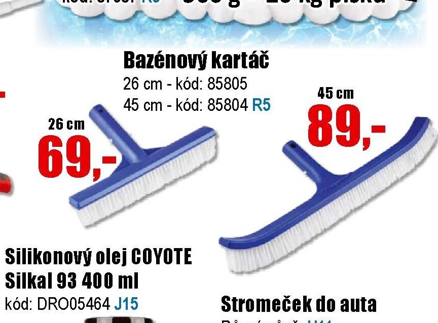 Bazénový kartáč